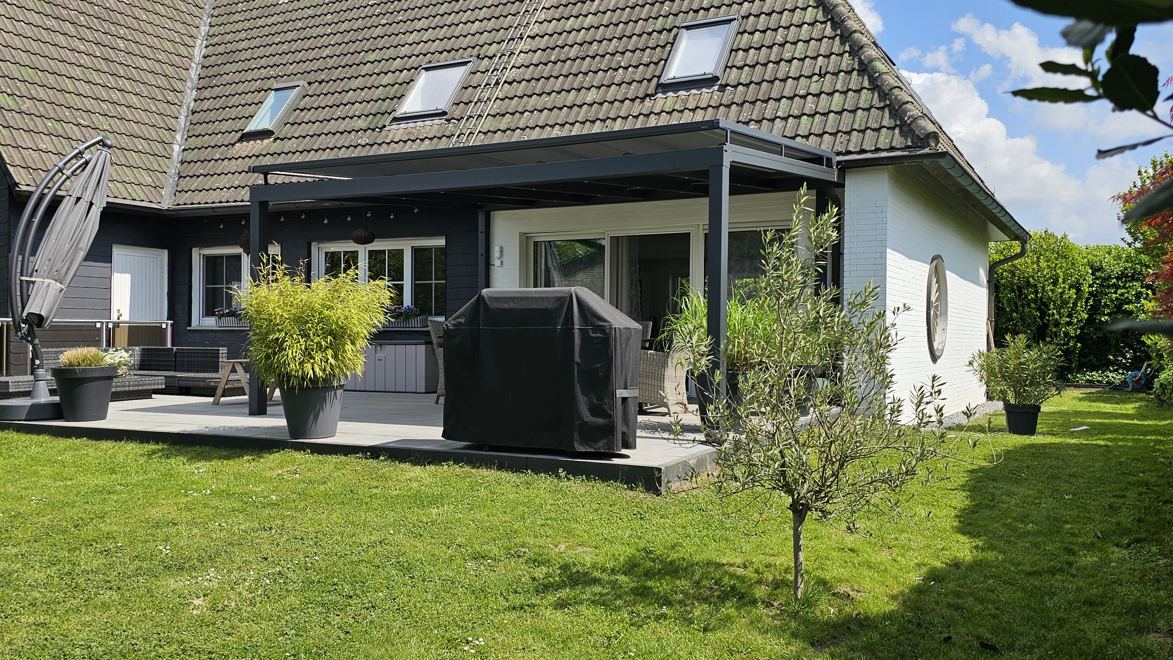 Terrassenüberdachung von Bauelemente Wigezzy